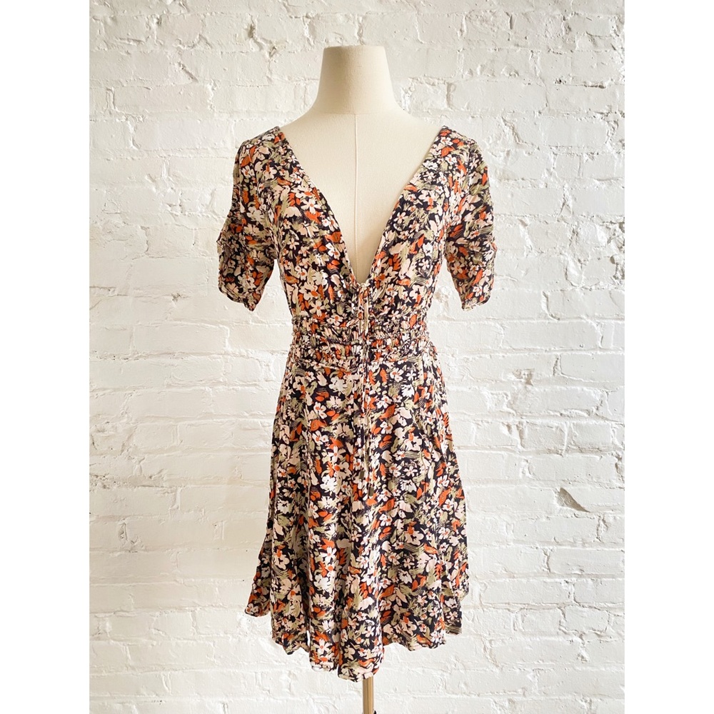 FREE PEOPLE Floral Mini Dress